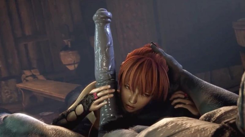  【超逼真CGI】狰狞异兽狂暴入侵 巨根暴插绝美女主 紧致蜜穴蜜汁四溅 3D